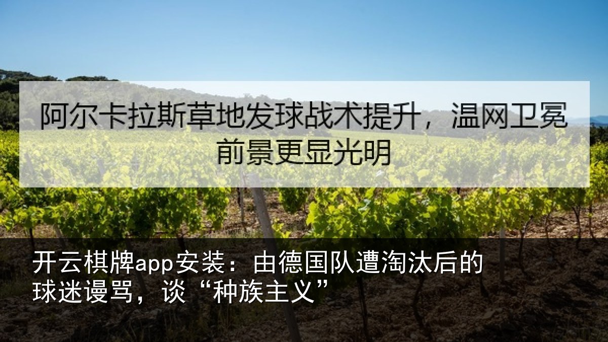 开云棋牌app安装：由德国队遭淘汰后的球迷谩骂，谈“种族主义”